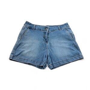 Magnolia Stretchy Sky Blue Denim Shorts